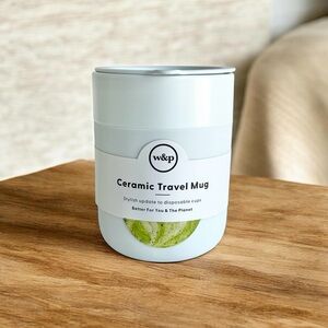 W&P Porter Ceramic Mug Mint 12 Ounces